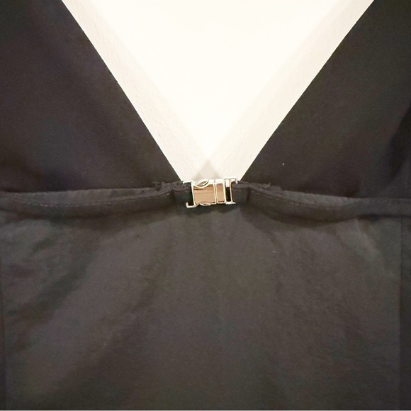 NWT Zara Combination Long Nylon Jumpsuit M - Picture 9 of 15